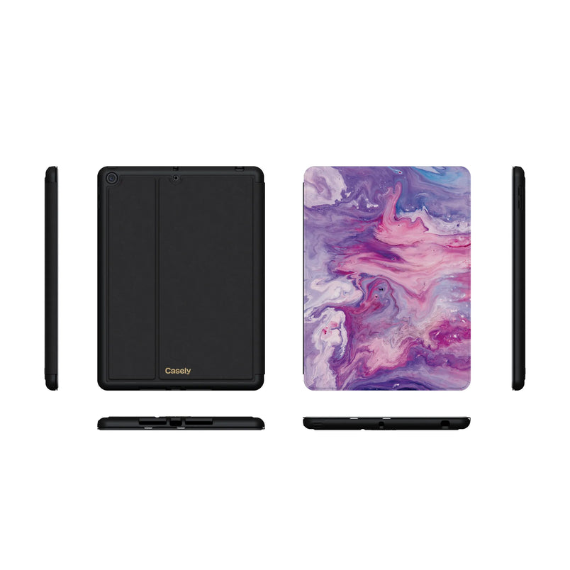 Tie Dying Over You | Purple Marble iPad Case