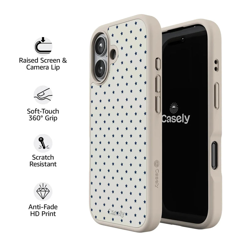 Tiny Stars | Blue & White Case