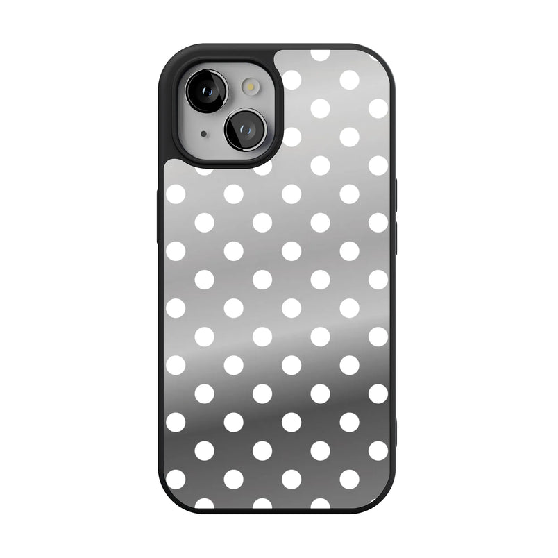 Spotted in SoHo | White Polka Dot Case - iPhone 15