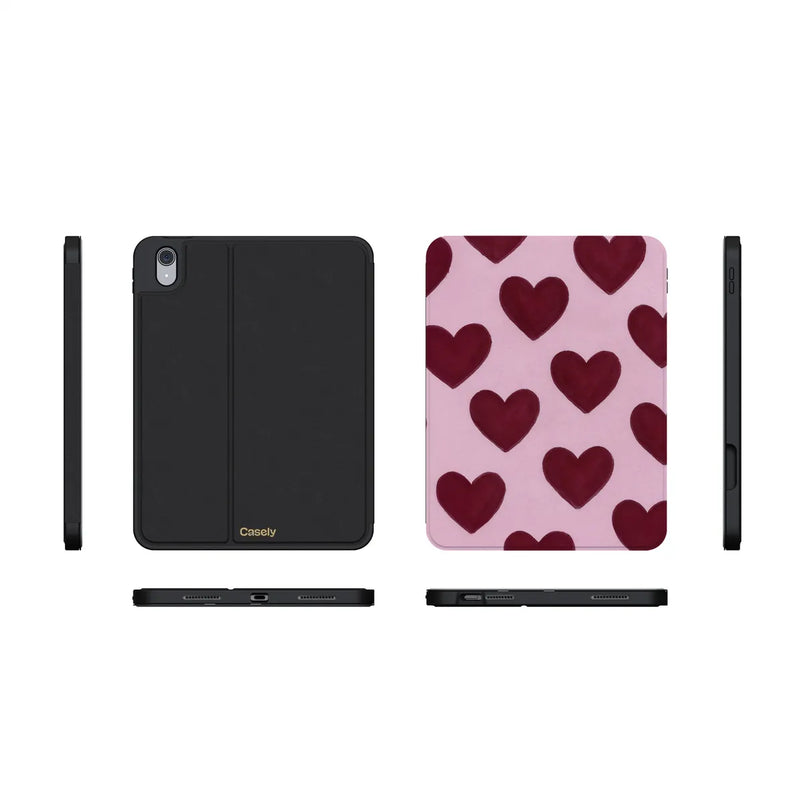 Whole Lotta Love | Plum Hearts iPad Case