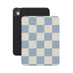 Fit Check | Light Blue Checkerboard iPad Case
