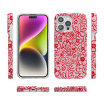 Blush Garden | Floral Doodle Case