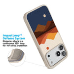 Opposites Attract | Day & Night Colorblock Mountains Case