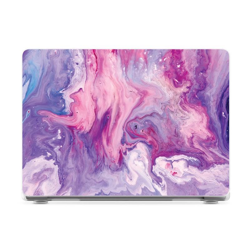 Tie Dying Over You | Purple Marble Laptop Shell - 13" MacBook Neo