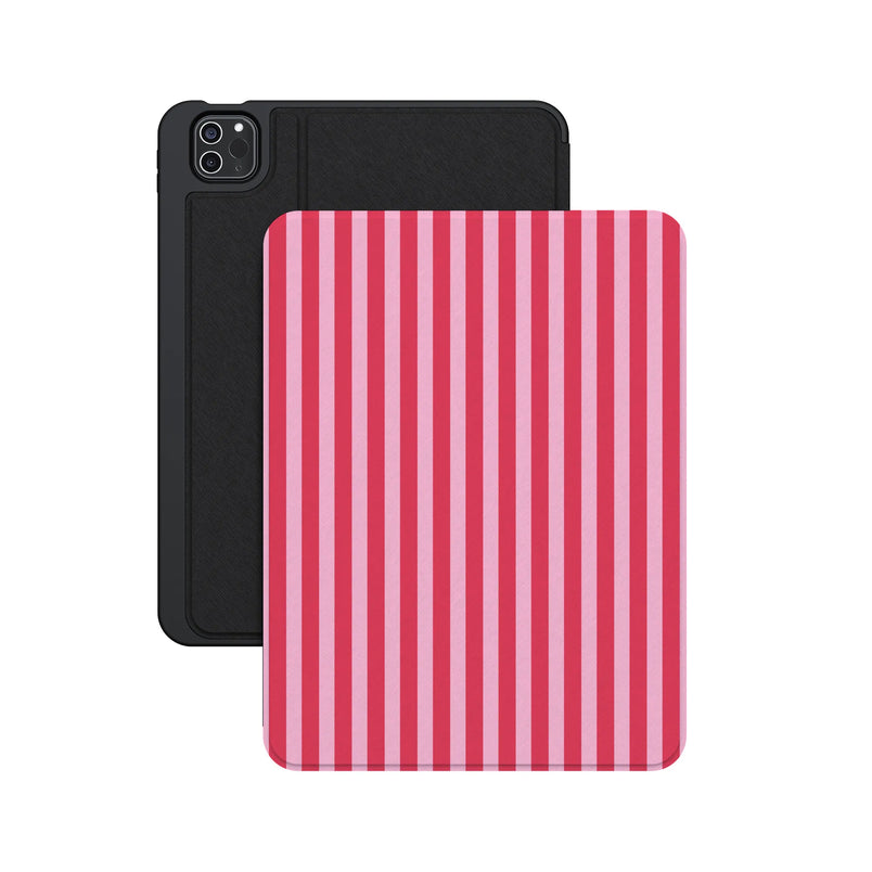Perfect Stripes | Pink Stripes iPad Case - iPad Pro 11" (M4, 2024)