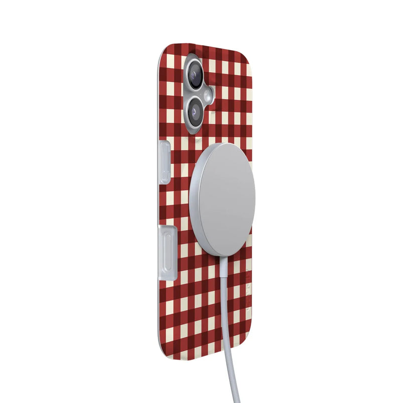 Checked Twice | Red Plaid Case
