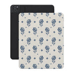 Seaside Stitch | Vintage Roses iPad Case