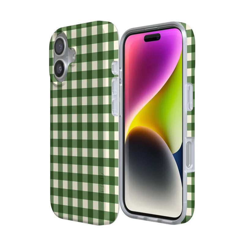Checked Twice | Green Plaid Case