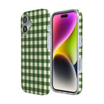 Checked Twice | Green Plaid Case