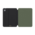 On the Dot | Olive Green Polka Dot iPad Case