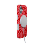Final Rose | Red & Pink Floral Case