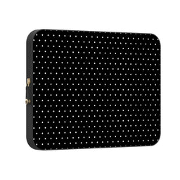 On the Dot | White Polka Dot Laptop Case