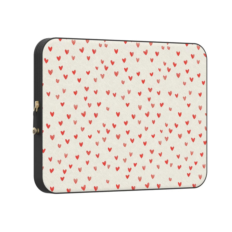 Love Letters | Doodle Hearts Laptop Case