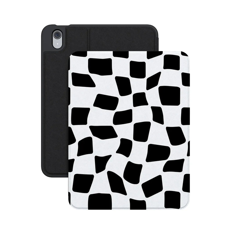 Funky Checkerboard | High Contrast Design iPad Case