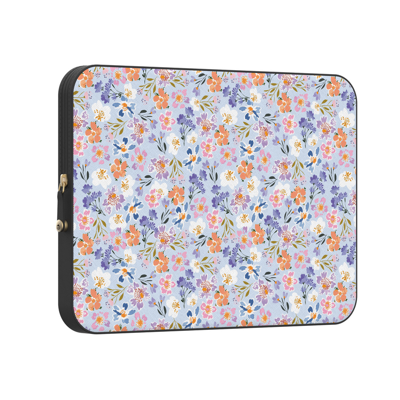 Poppy Meadows | Pastel Floral Laptop Case