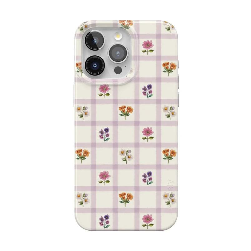 Meadow Check | Floral Gingham Case