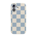 Fit Check | Light Blue Checkerboard Case - iPhone 16