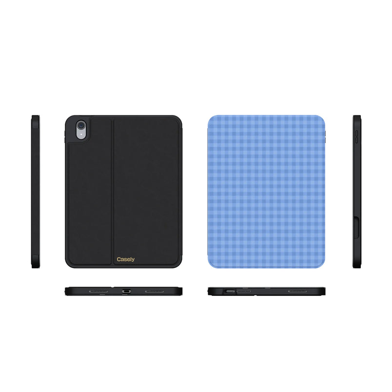 Sweet Jam | Blue Gingham iPad Case