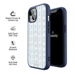 Cottage Stripe | Blue Floral Case