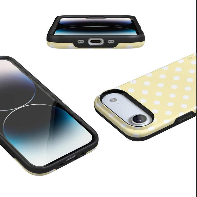 Spotted in SoHo | Yellow Polka Dot Case