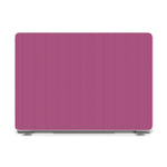 Stripes and the City | Pink & Purple Pinstripe Laptop Shell - 14" MacBook Pro