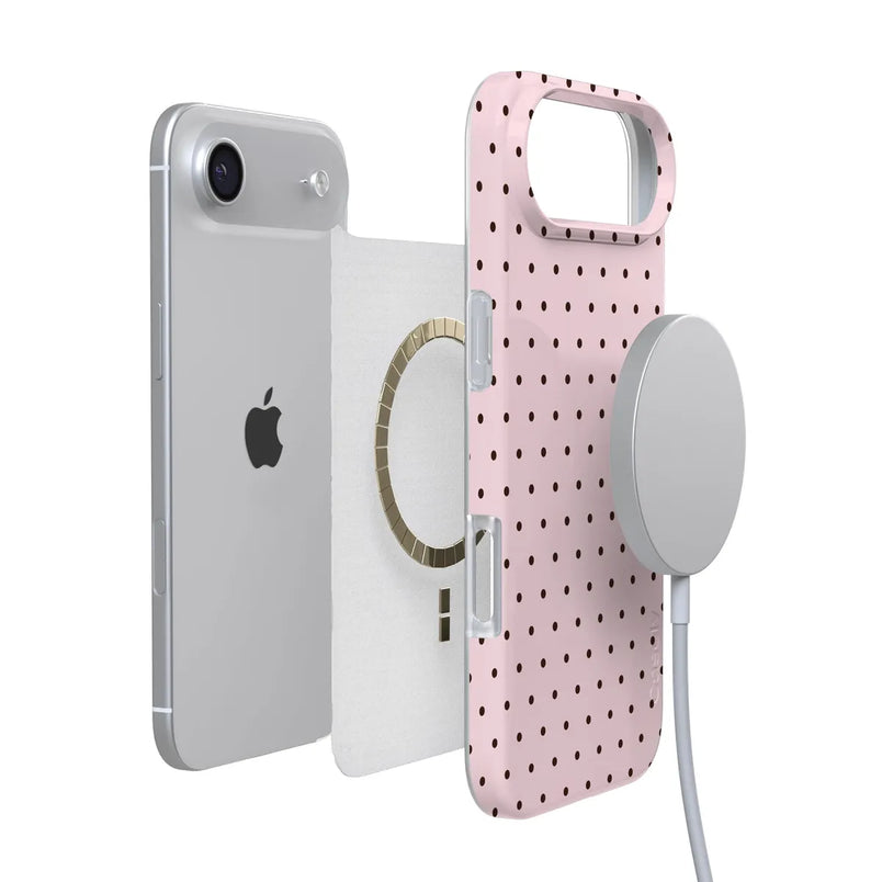 On the Dot | Pink Polka Dot Case