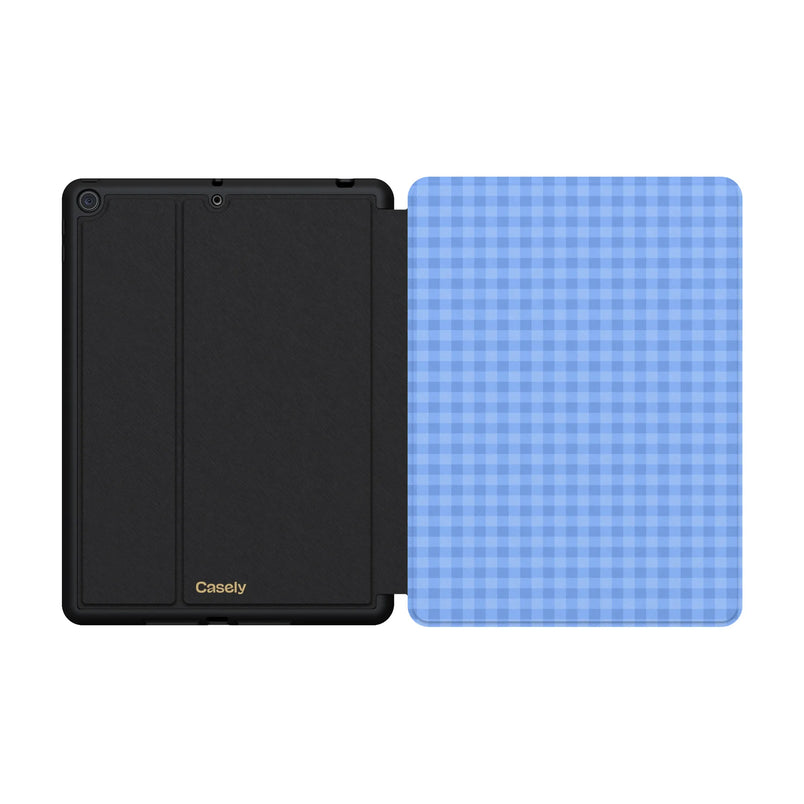 Sweet Jam | Blue Gingham iPad Case