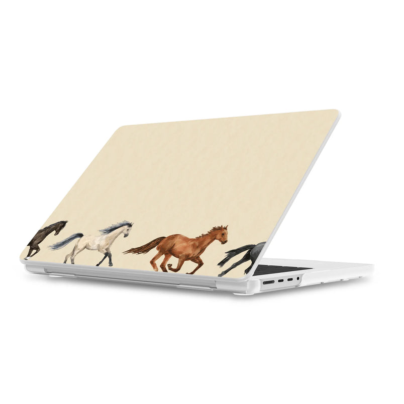 Stallion Stampede | Wild Horses Laptop Shell