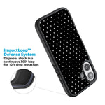 On the Dot | Black Polka Dot Case