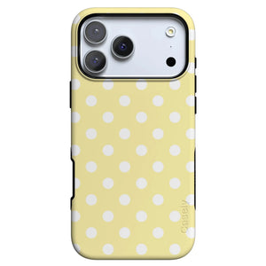 Spotted in SoHo | Yellow Polka Dot Case