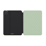 On the Dot | Green Polka Dot iPad Case
