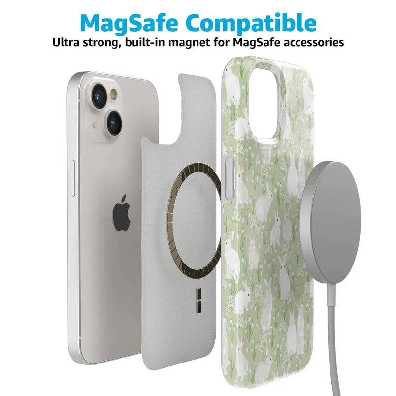 Hop to it | Green Bunny Case