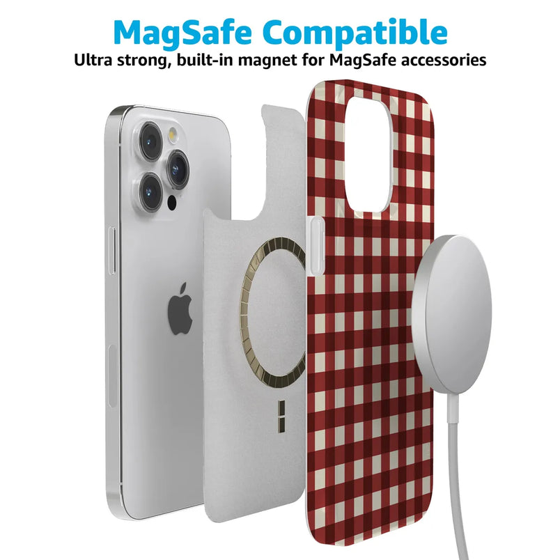 Checked Twice | Red Plaid Case