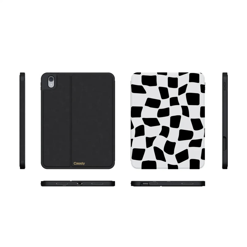 Funky Checkerboard | High Contrast Design iPad Case