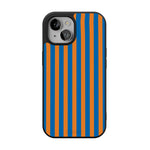 Go New York | Blue & Orange Stripes Case - iPhone 15
