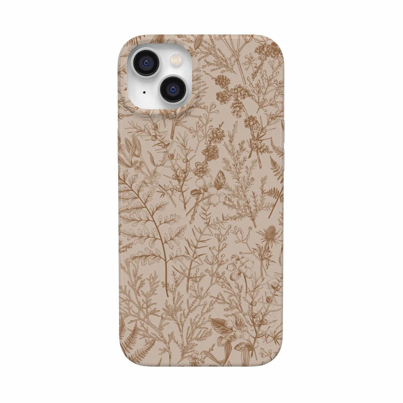Beige Garden | Neutral Floral Case
