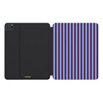 Perfect Stripes | Purple & Blue Stripes iPad Case