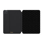 On the Dot | Black Polka Dot iPad Case