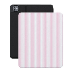 Stripes and the City | Light Pink Pinstripe iPad Case - iPad Pro 13