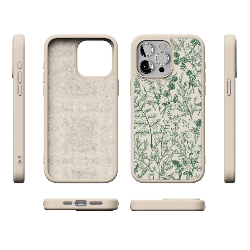 Sage Garden | Green Floral Case