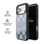 Fit Check | Light Blue Checkerboard Case