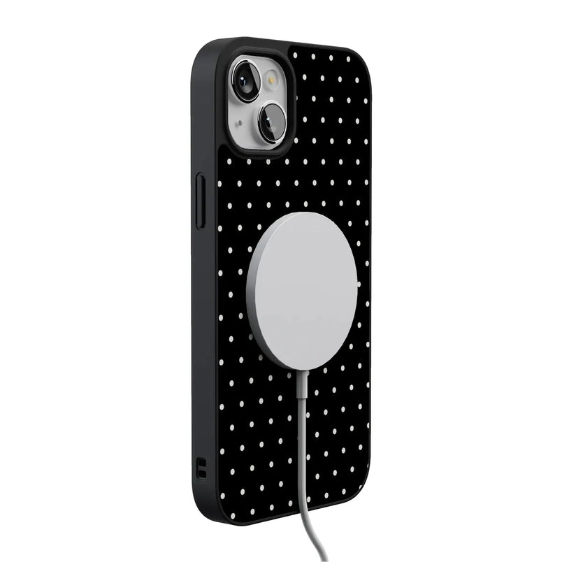 On the Dot | Black Polka Dot Case