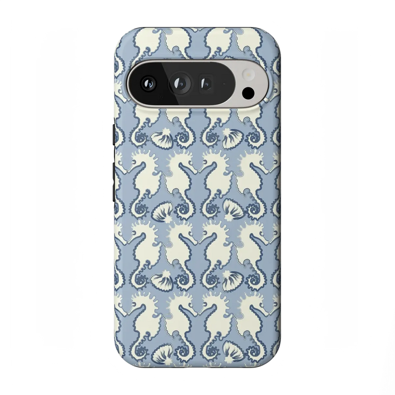 Seahorse Drift | Coastal Blues Case - Google Pixel 10 Pro XL