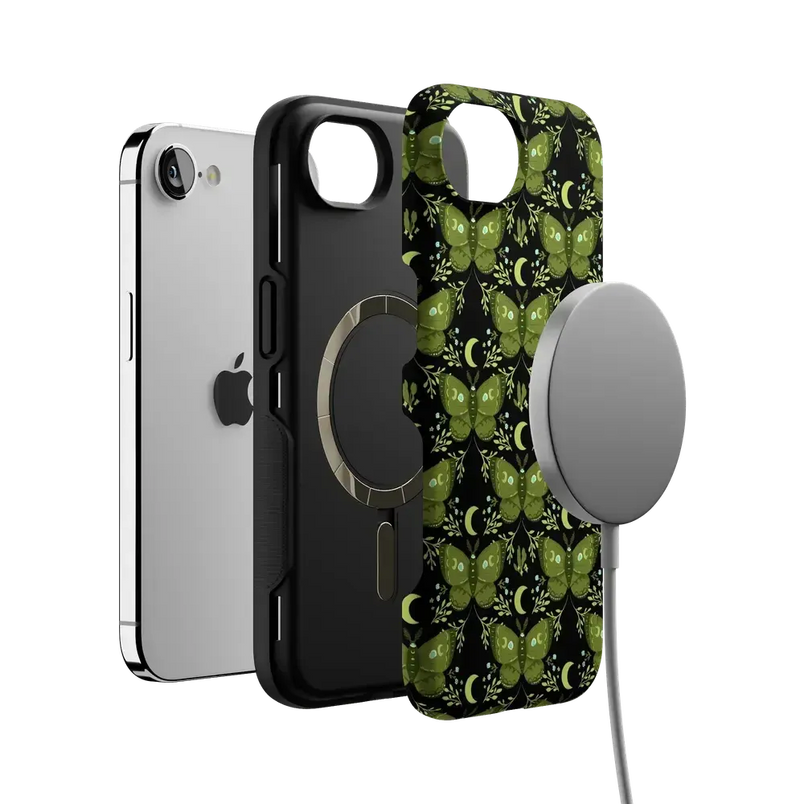 Mystic Moths | Green Twilight Case