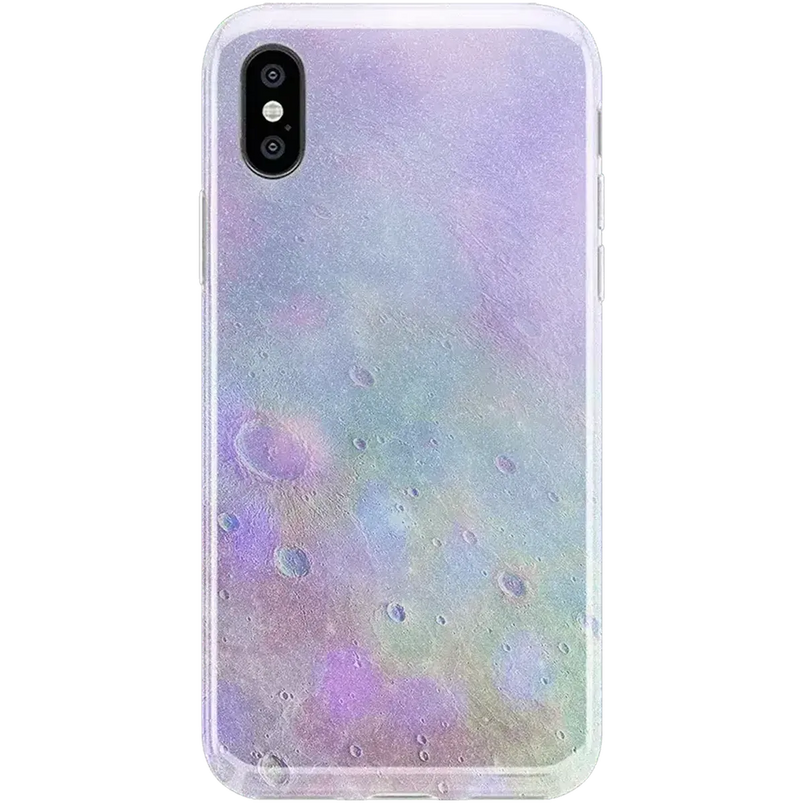 Over the Moon | Pastel Marble Moon Case iPhone Case get.casely Classic iPhone XS Max 