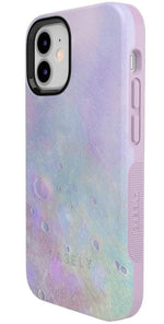 Over the Moon | Pastel Marble Moon Case iPhone Case get.casely 