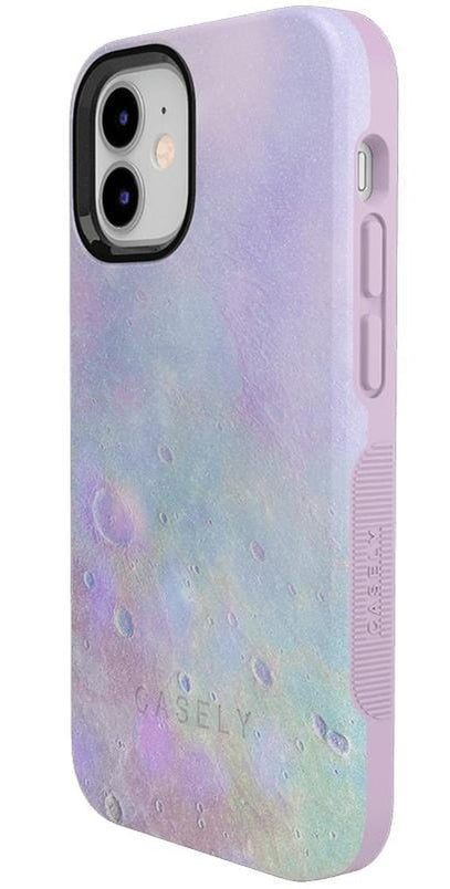 Over the Moon | Pastel Marble Moon Case iPhone Case get.casely 