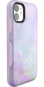 Over the Moon | Pastel Marble Moon Case iPhone Case get.casely 