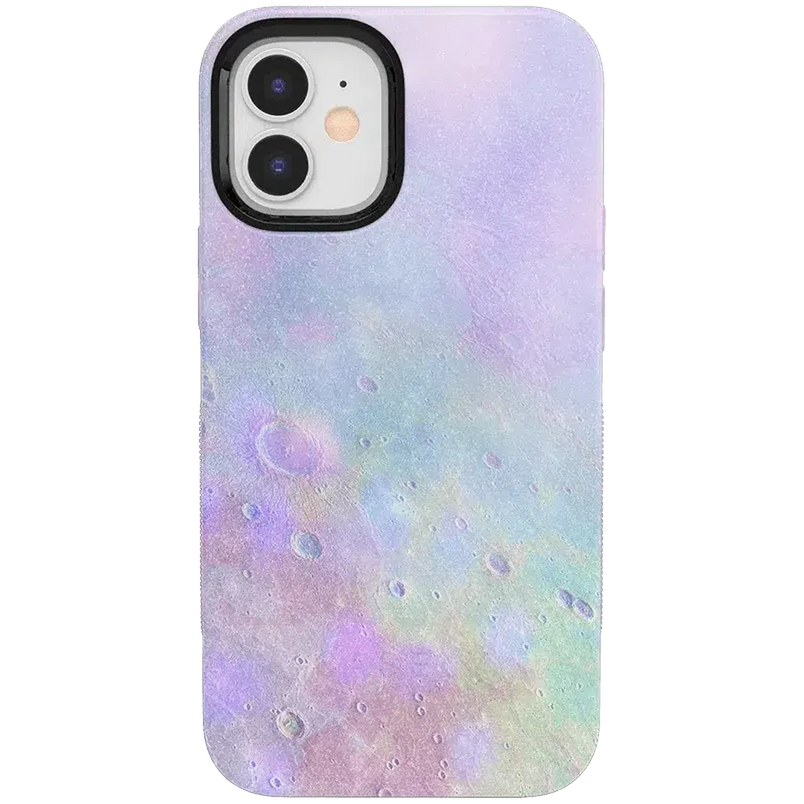 Over the Moon | Pastel Marble Moon Case iPhone Case get.casely 