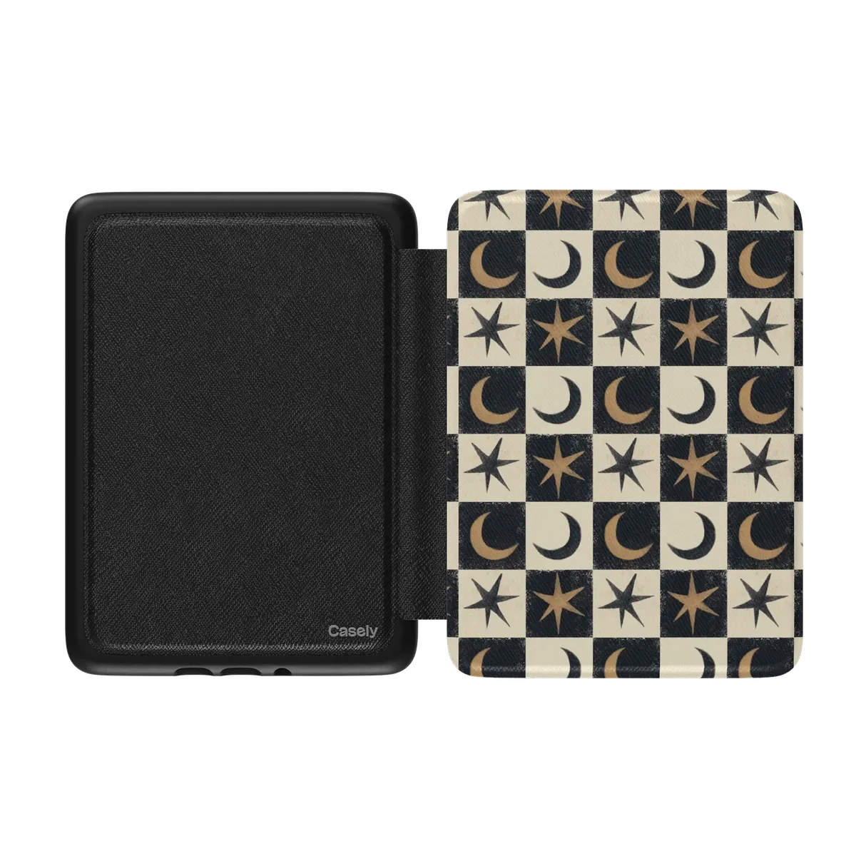 Mystic Moonstar Black Celestial Kindle Case